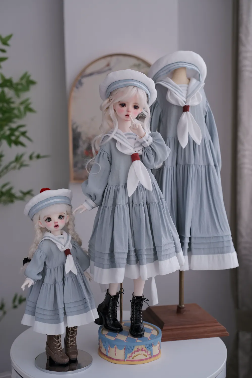 March Sailor's Day 1/3 & 1/4 BJD Doll Outfit Set
