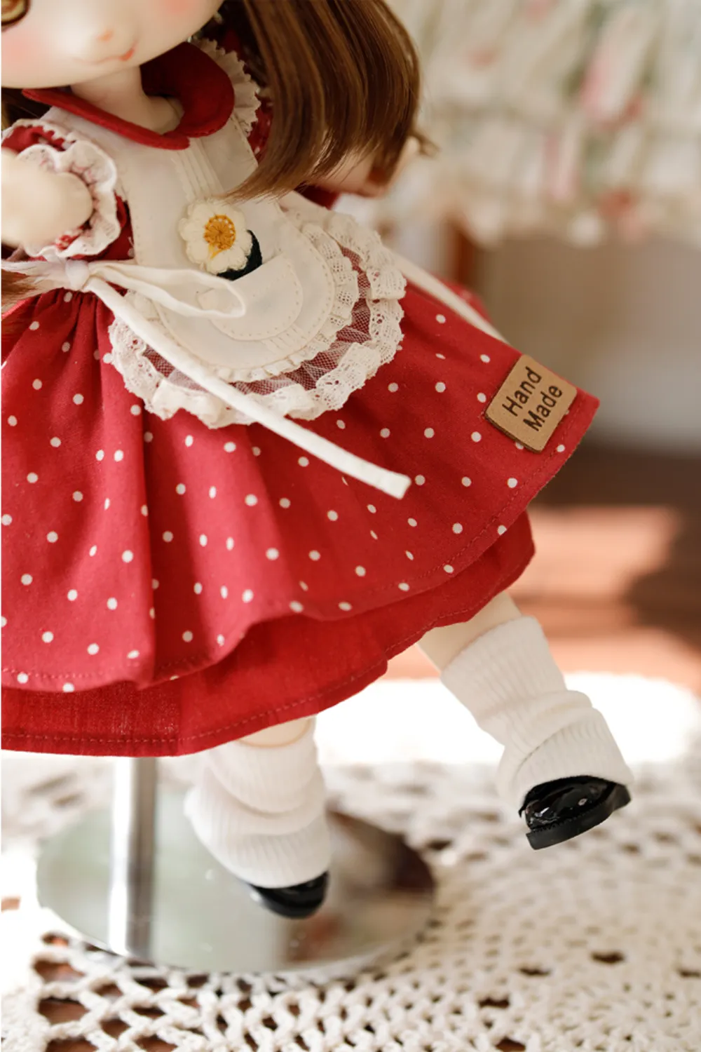 Polka Dot Girl 1/6 BJD Doll Outfit Set