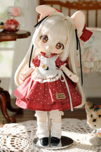 Polka Dot Girl 1/6 BJD Doll Outfit Set