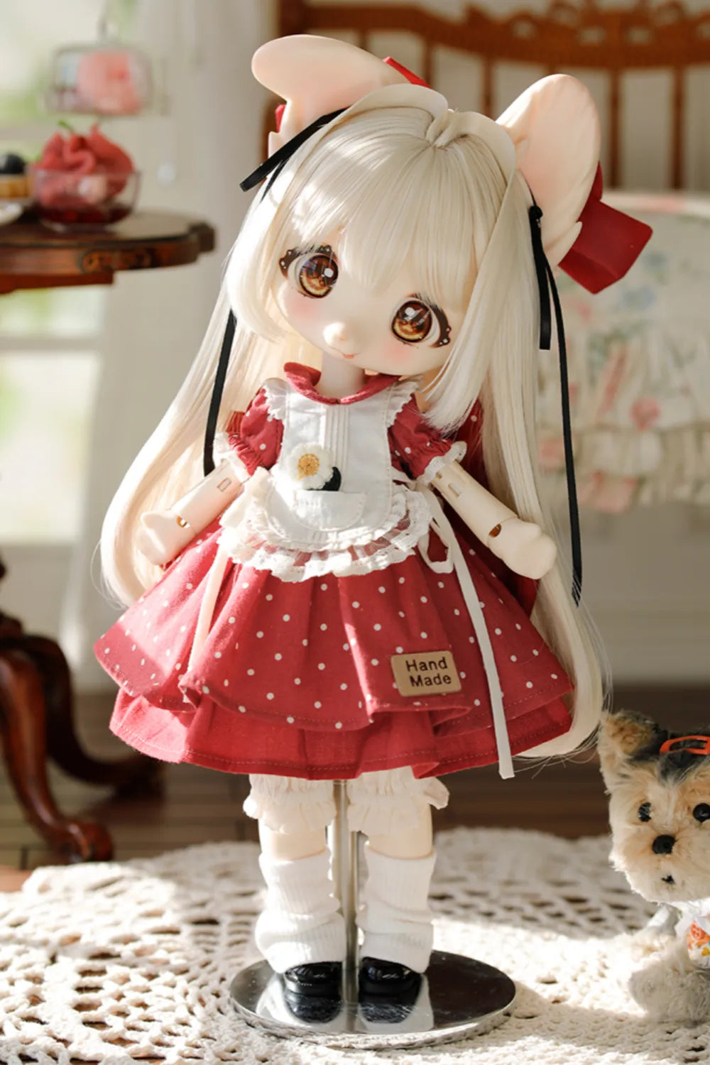 Polka Dot Girl 1/6 BJD Doll Outfit Set