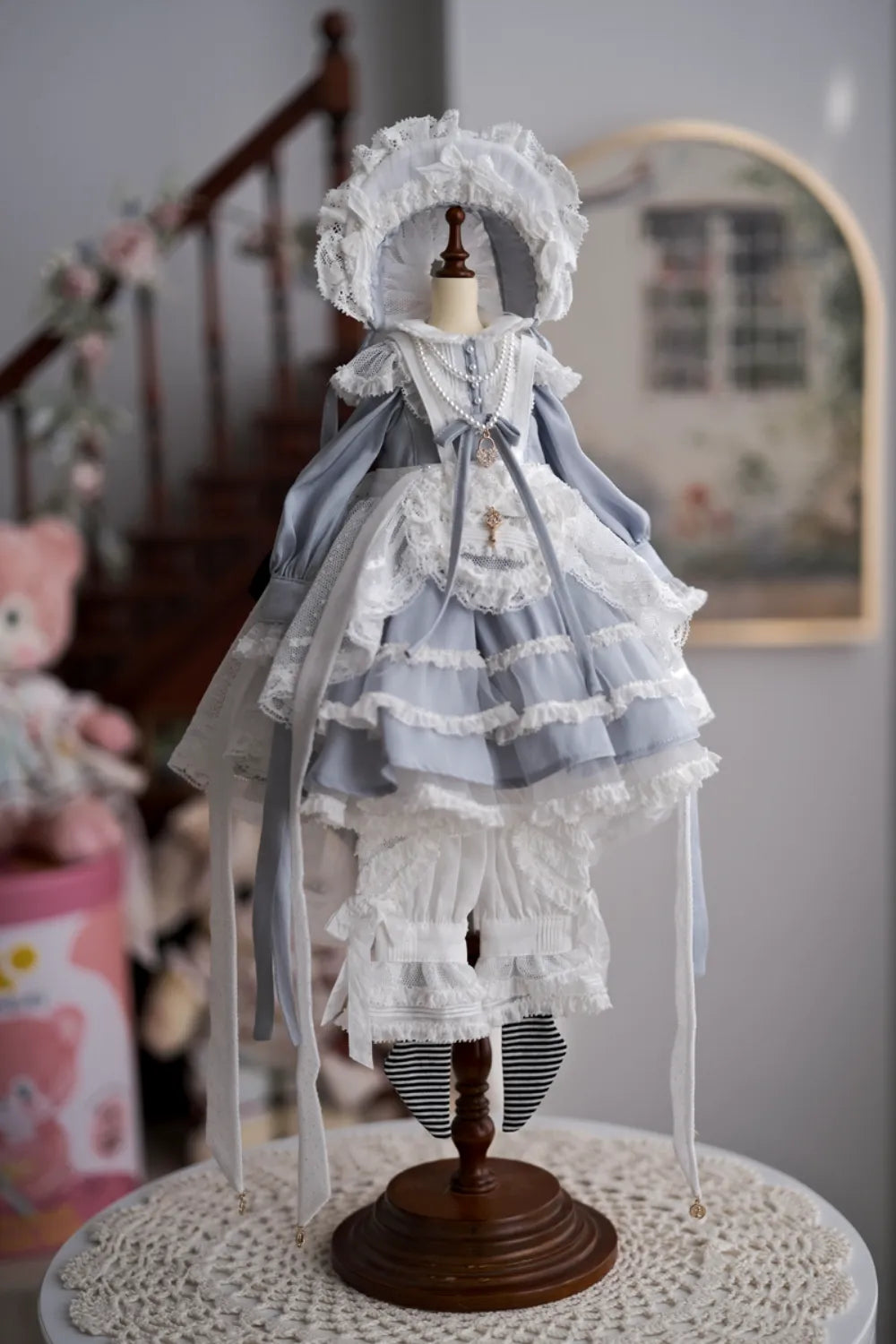 Rose Garden Alice 1/3 & 1/4 BJD Doll Outfit Set