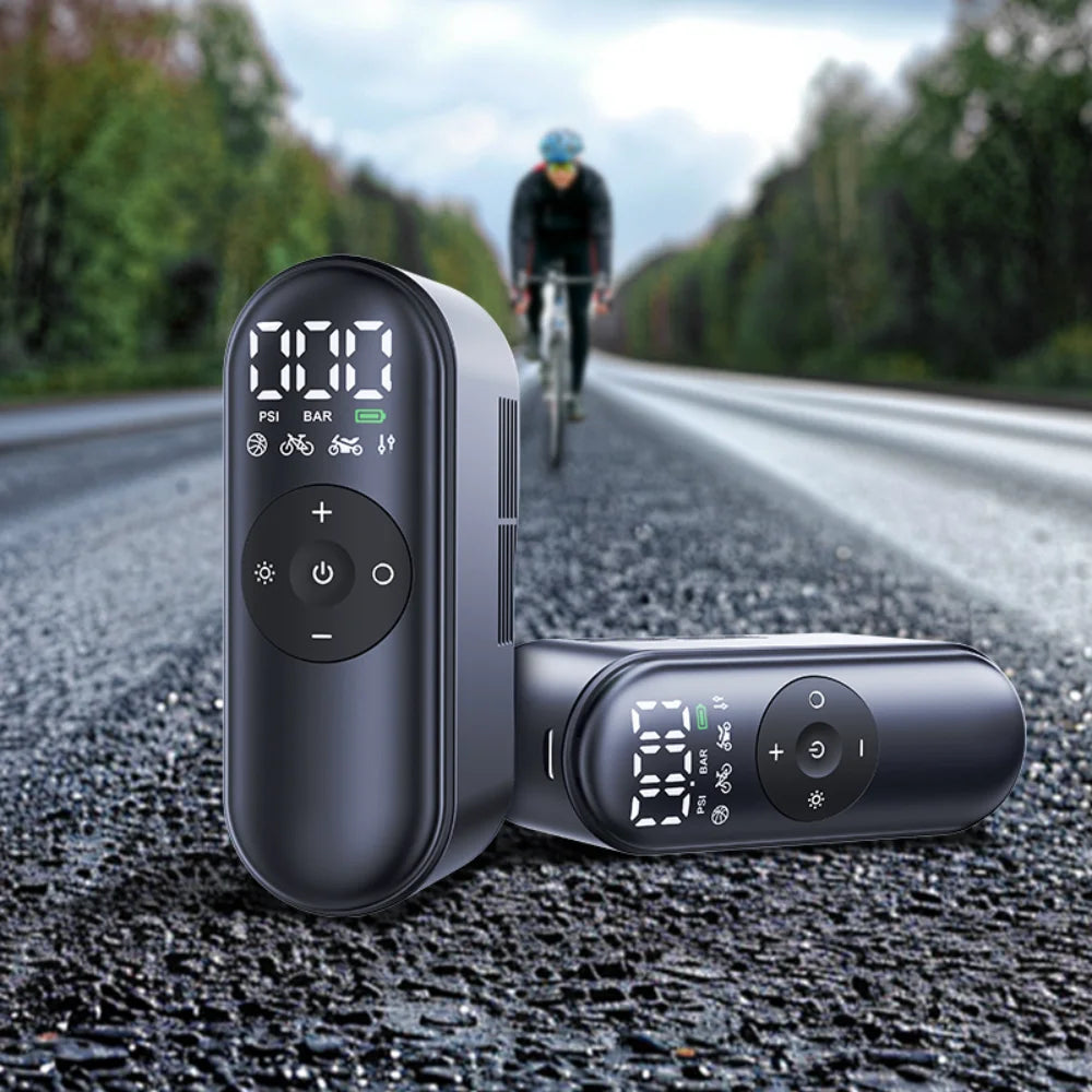 Portable Electric Bike Pump